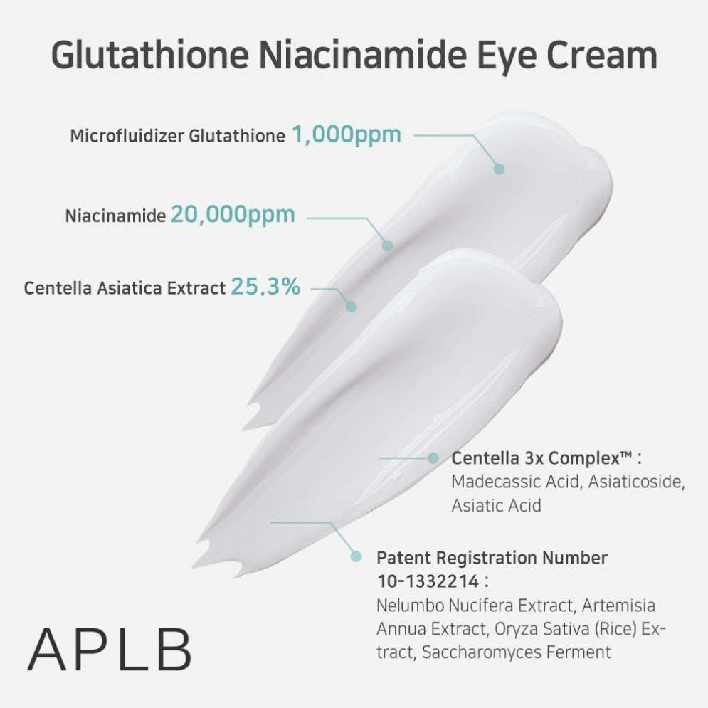 [APLB] Glutathione Niacinamide Eye Cream 20ml