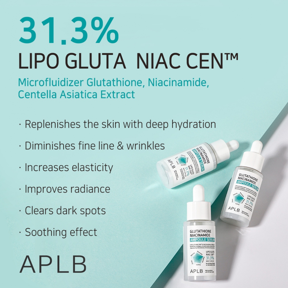 [APLB] Glutathione Niacinamide Ampoule Serum 40ml