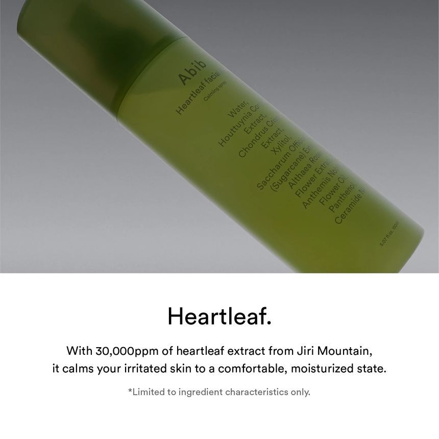 [Abib] Heartleaf Facial Mist Calming Spray 150ml + refill 150ml