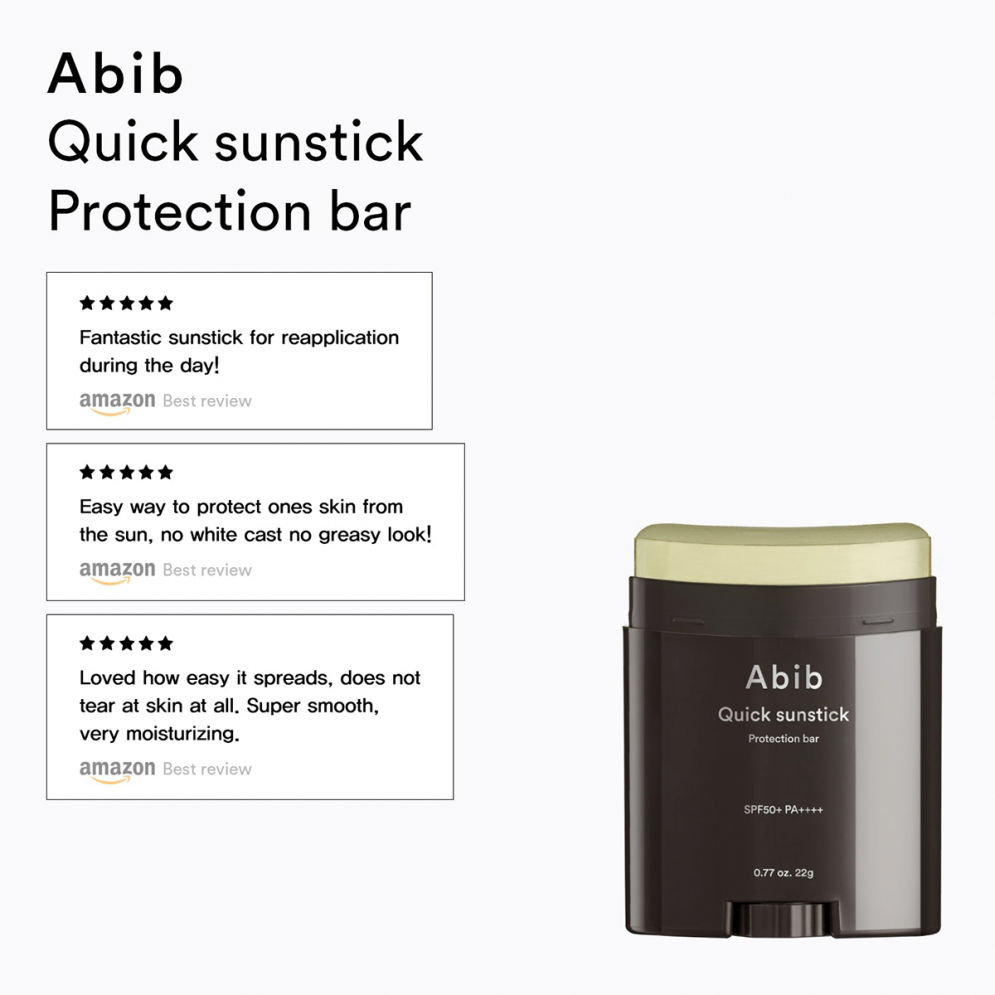 [Abib] Quick Sunstick Protection Bar SPF50+ PA++++