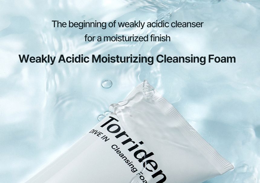 [Torriden] DIVE-IN Low Molecular Hyaluronic Acid Cleansing Foam 150ml