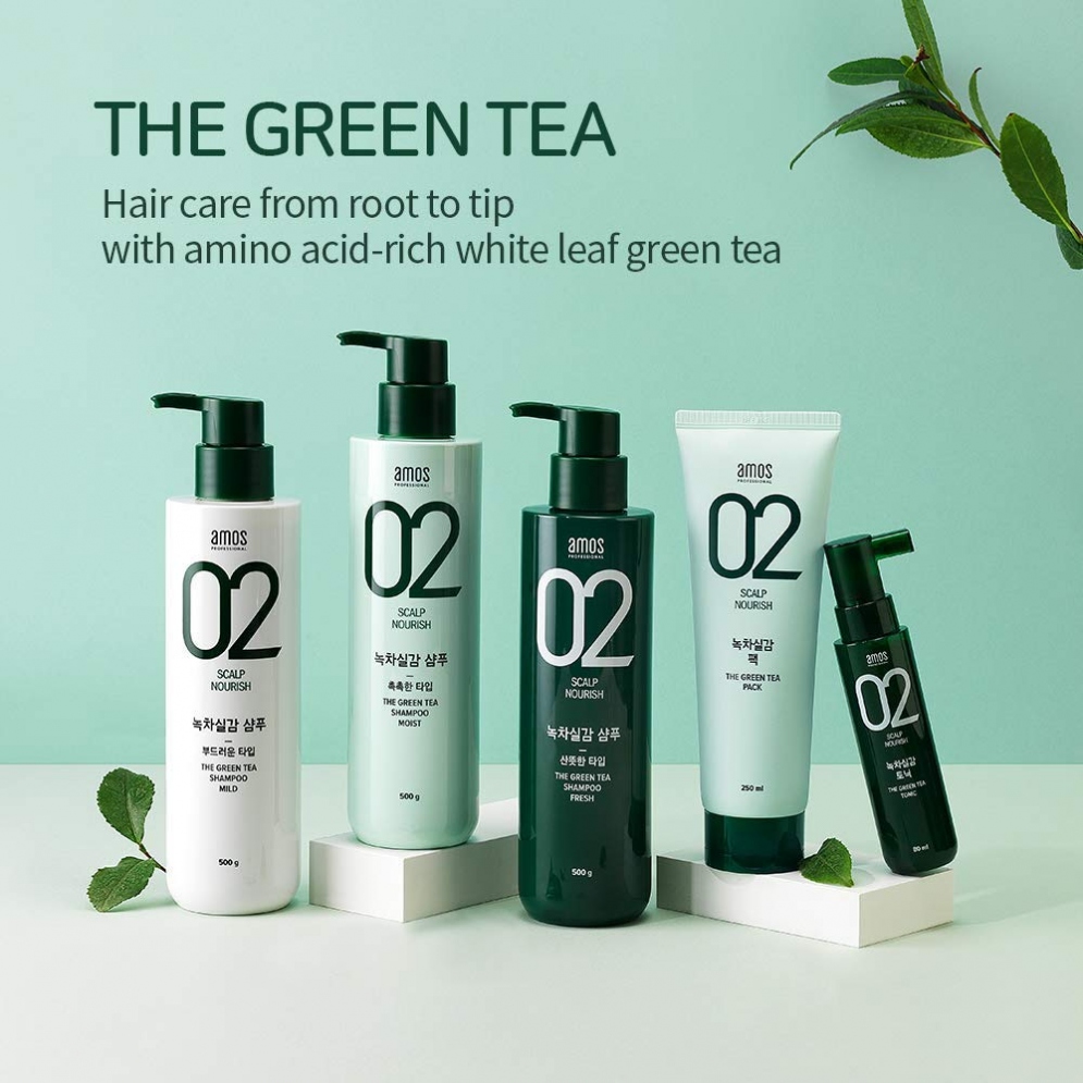 [AMOS] *renew* The Green Tea Moisturizing Pack 250ml