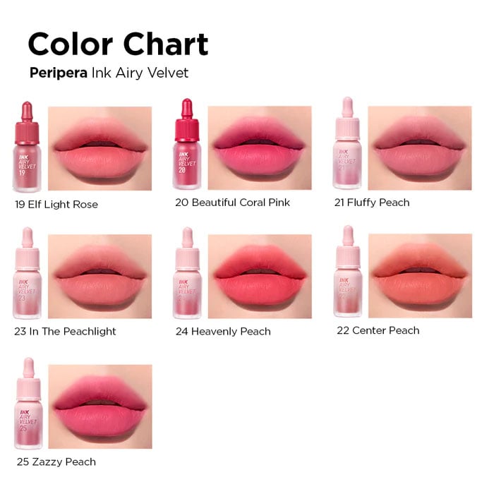 [Peripera] *NEW* Ink Airy Velvet (11 colors)