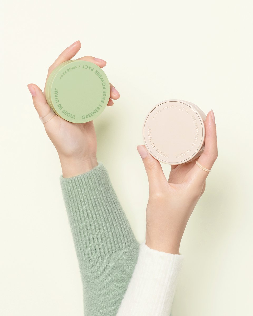 [JAVIN DE SEOUL] Greenery Base Powder Pact #01 Sebum White