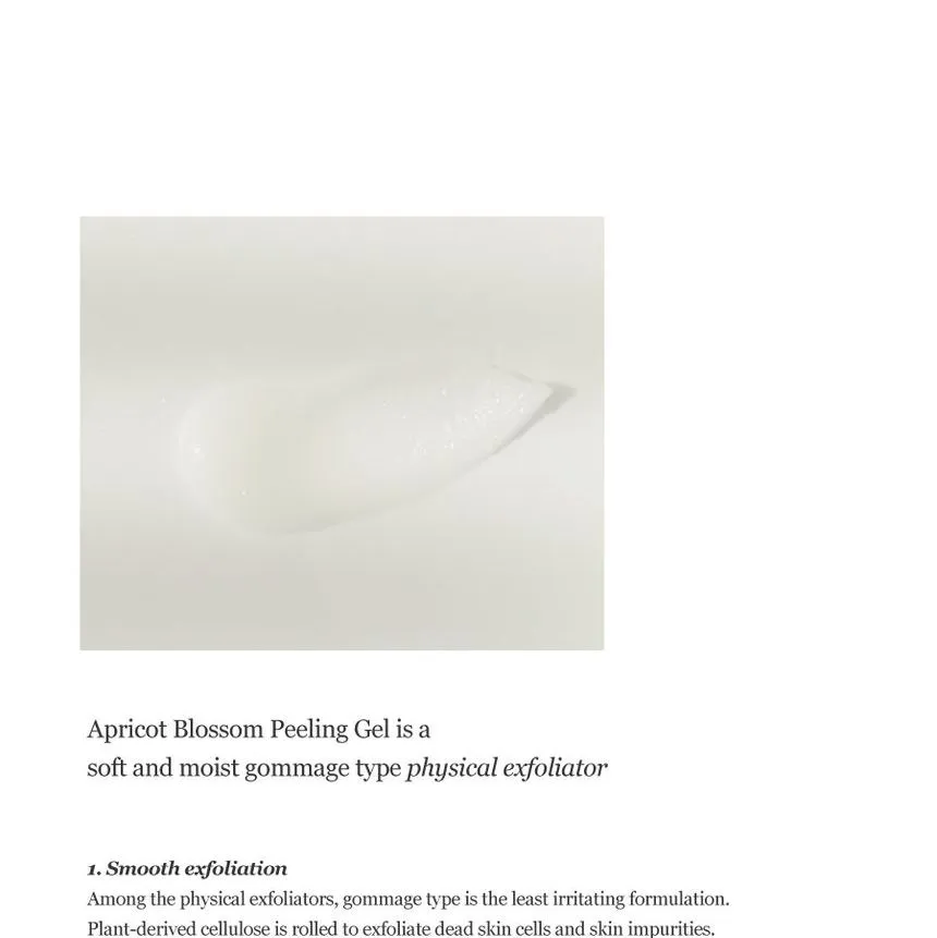 [Beauty of Joseon] Apricot Blossom Peeling Gel 100ml