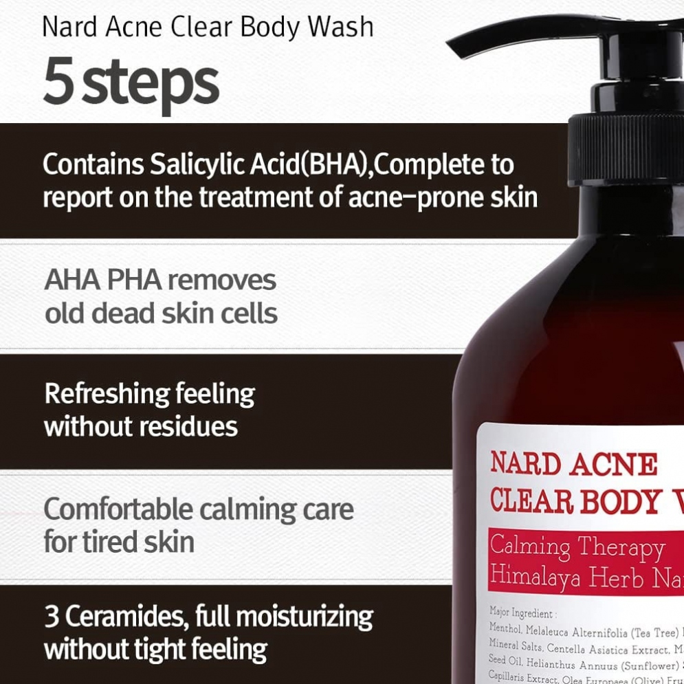 [NARD] Acne Clear Body Wash 1000ml