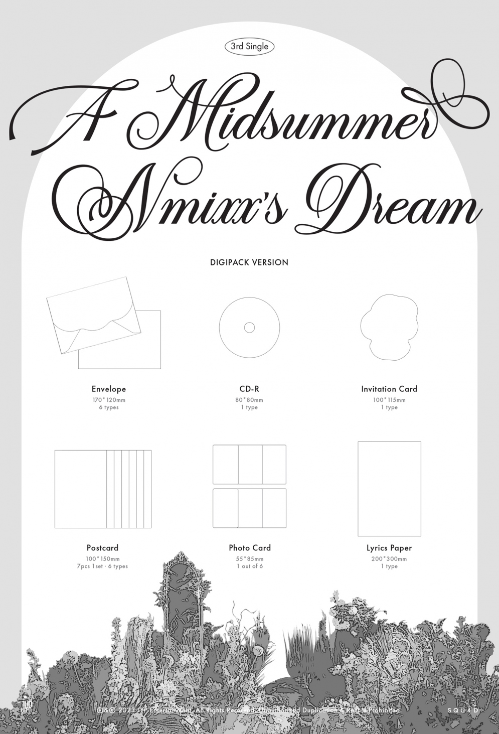 [K-POP] NMIXX 3rd Single - A Midsummer NMIXX’s Dream (Digipack Ver.) (Random Ver.)