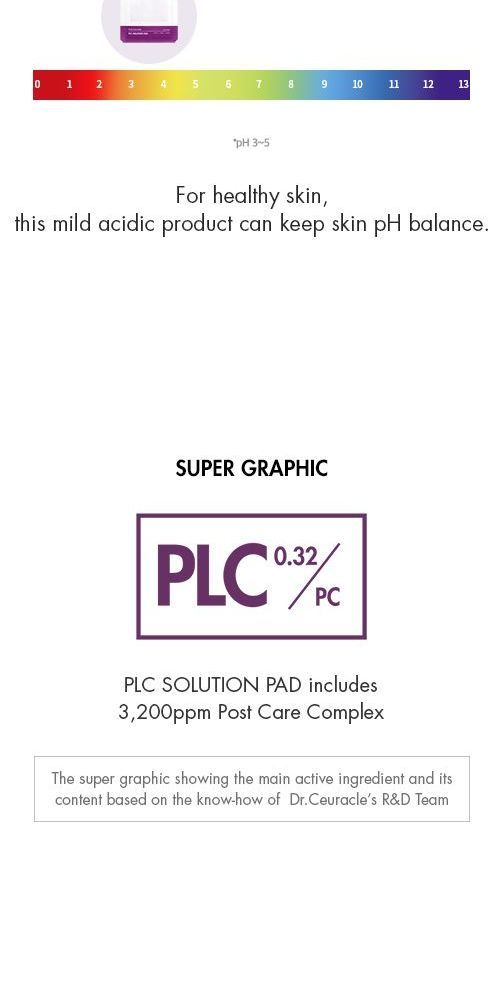 [Dr.Ceuracle] PLC Solution Pad (10ea)