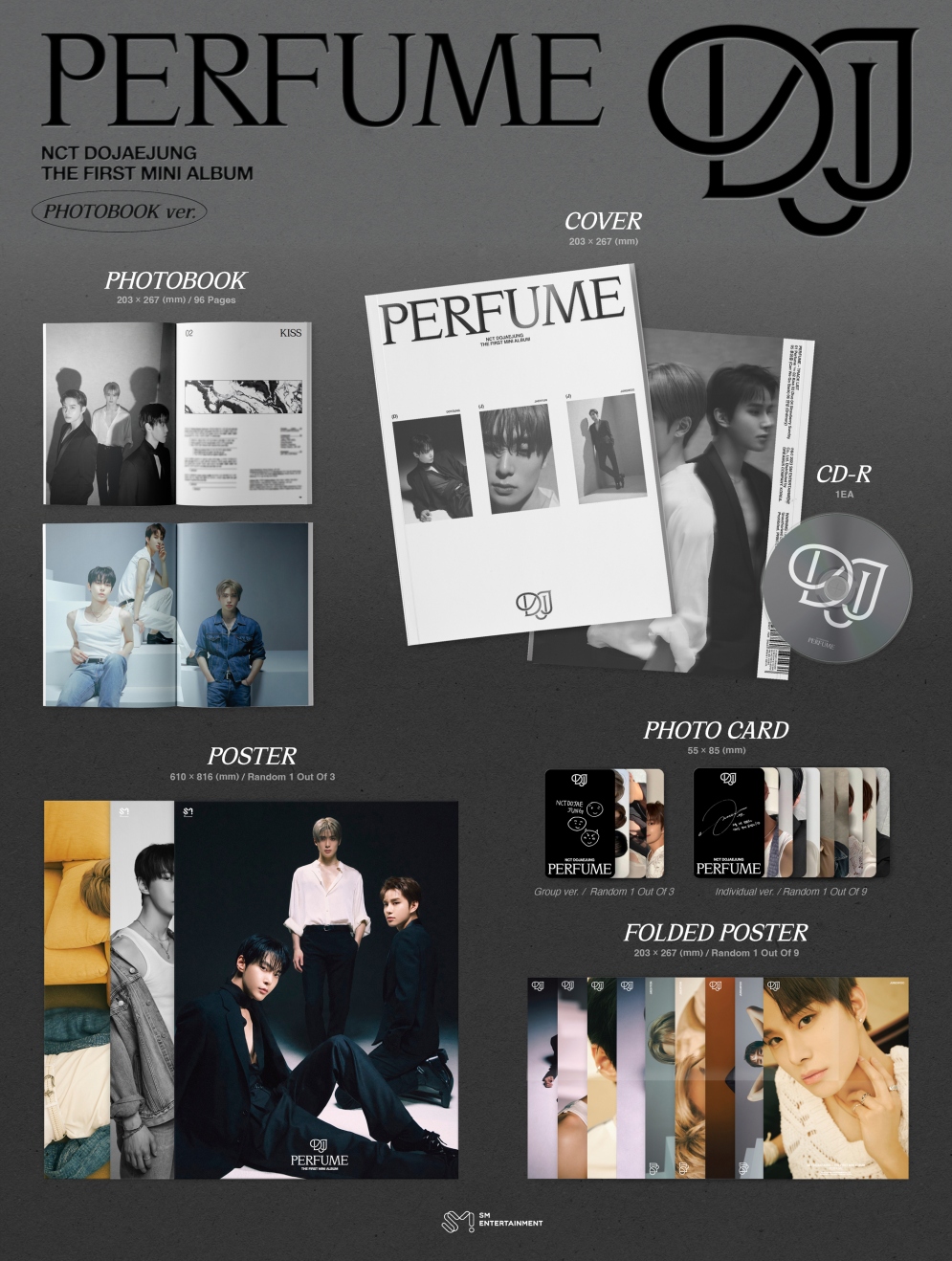 [K-POP] NCT DOJAEJUNG The 1st Mini Album - Perfume (Photobook Ver.)