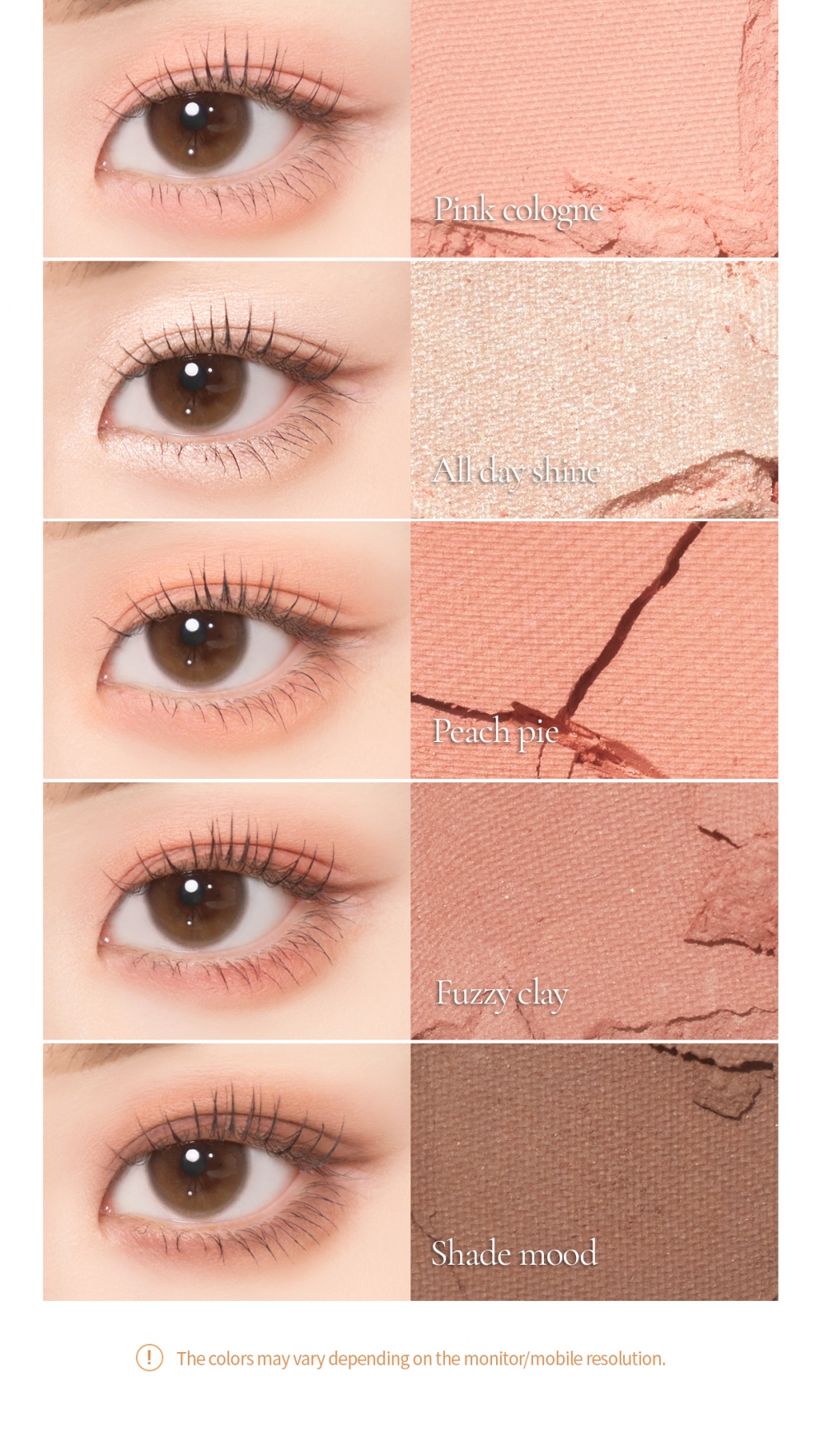 [mude.] Shawl Moment Eyeshadow Palette (4 Types)