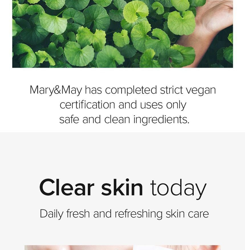 [Mary&May] Vegan CICA Teatree Toner Special Set