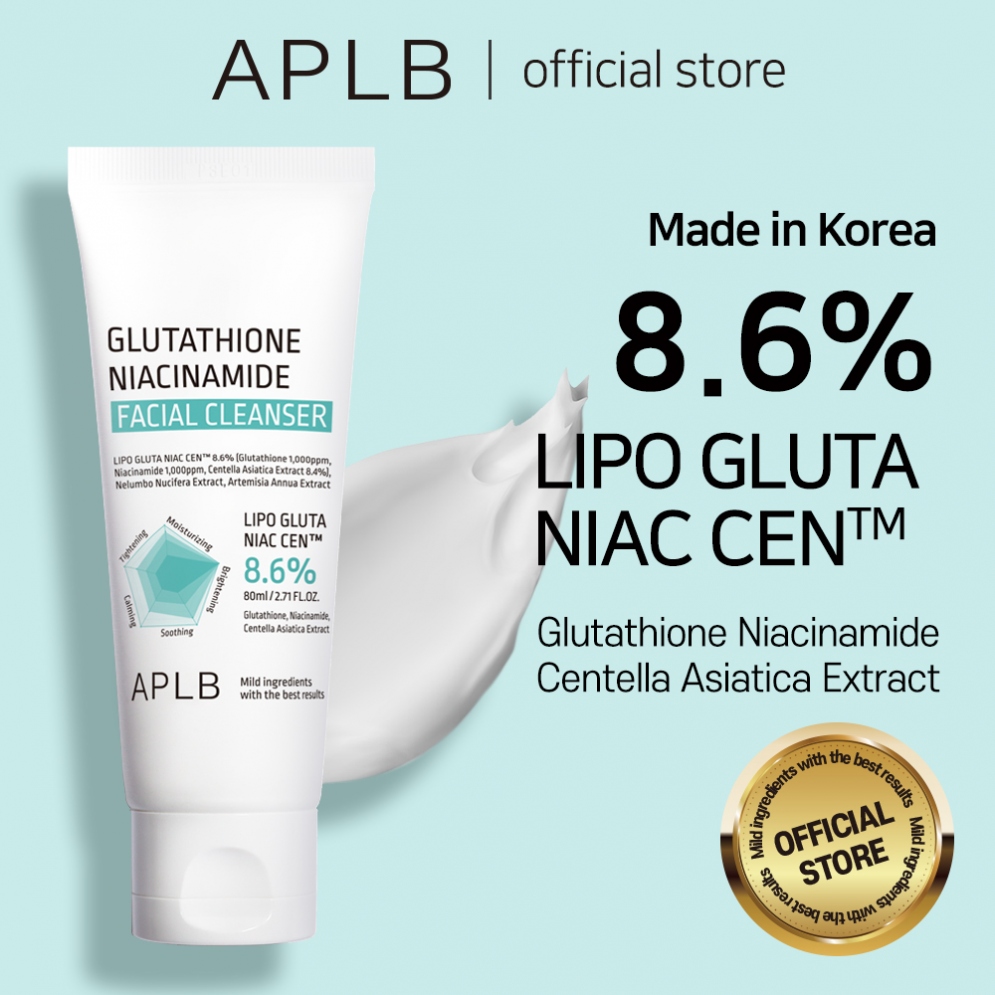 [APLB] Glutathione Niacinamide Facial Cleanser 80ml