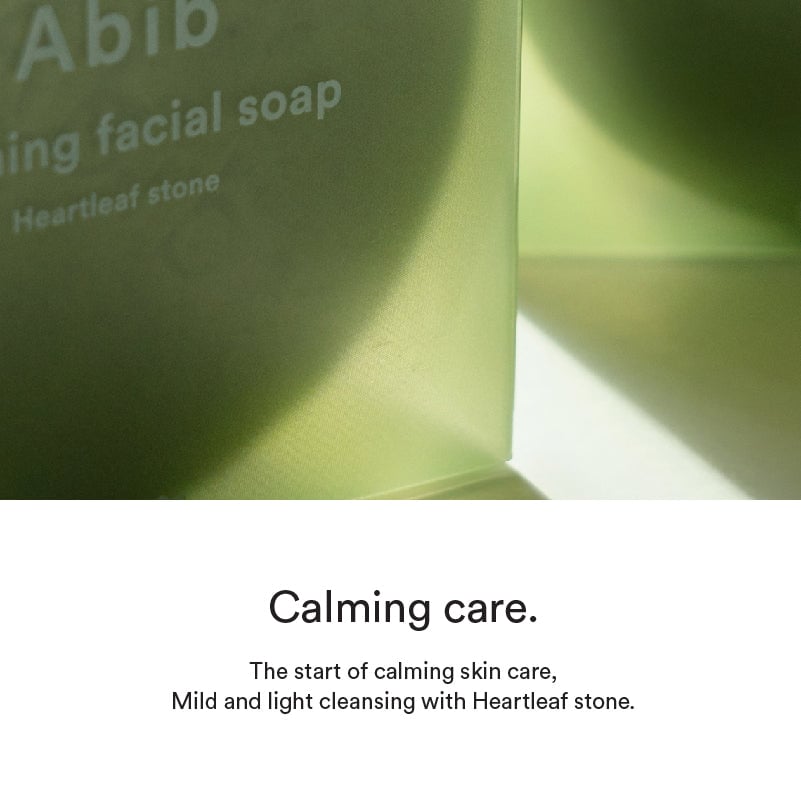 [Abib] Calming Facial Soap Heartleaf Stone