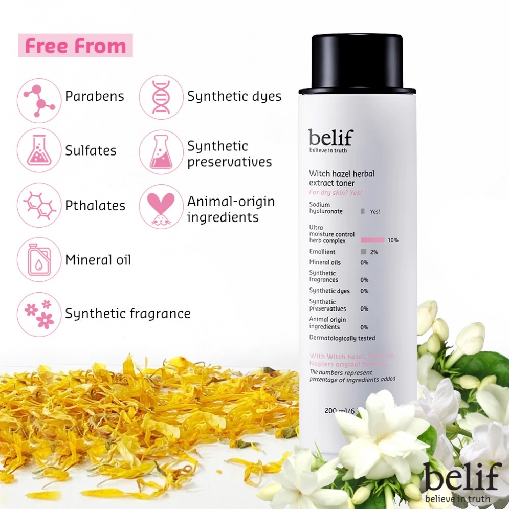 [belif] Witch Hazel Herbal Extract Toner 200ml