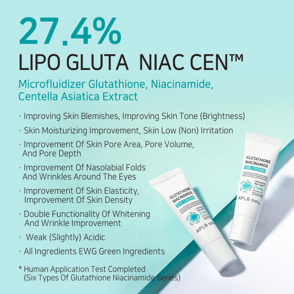 [APLB] Glutathione Niacinamide Eye Cream 20ml