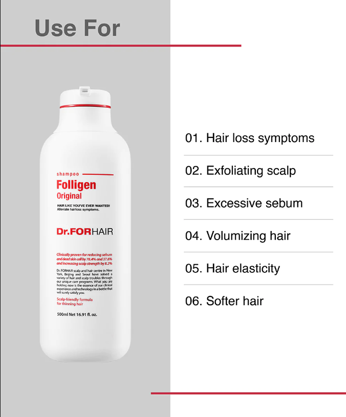 [Dr.FORHAIR] Folligen Shampoo 300ml