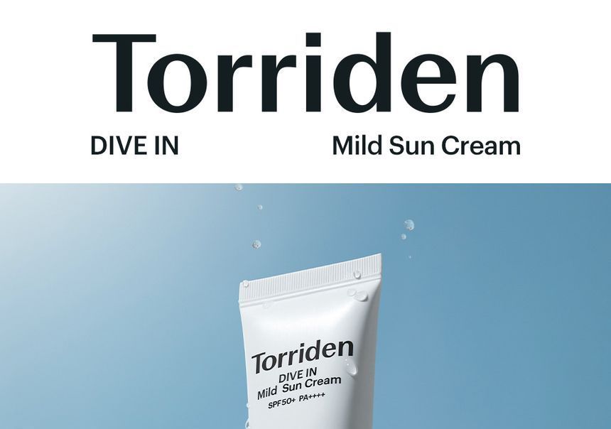 [Torriden] *Renewal* DIVE-IN Mild Suncream 60ml