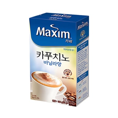 [Maxim] Cappuccino Vanilla (130g) 10ea