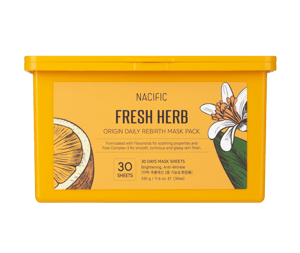 [Nacific] Fresh Herb Origin Daily Rebirth Mask Pack 30 sheets