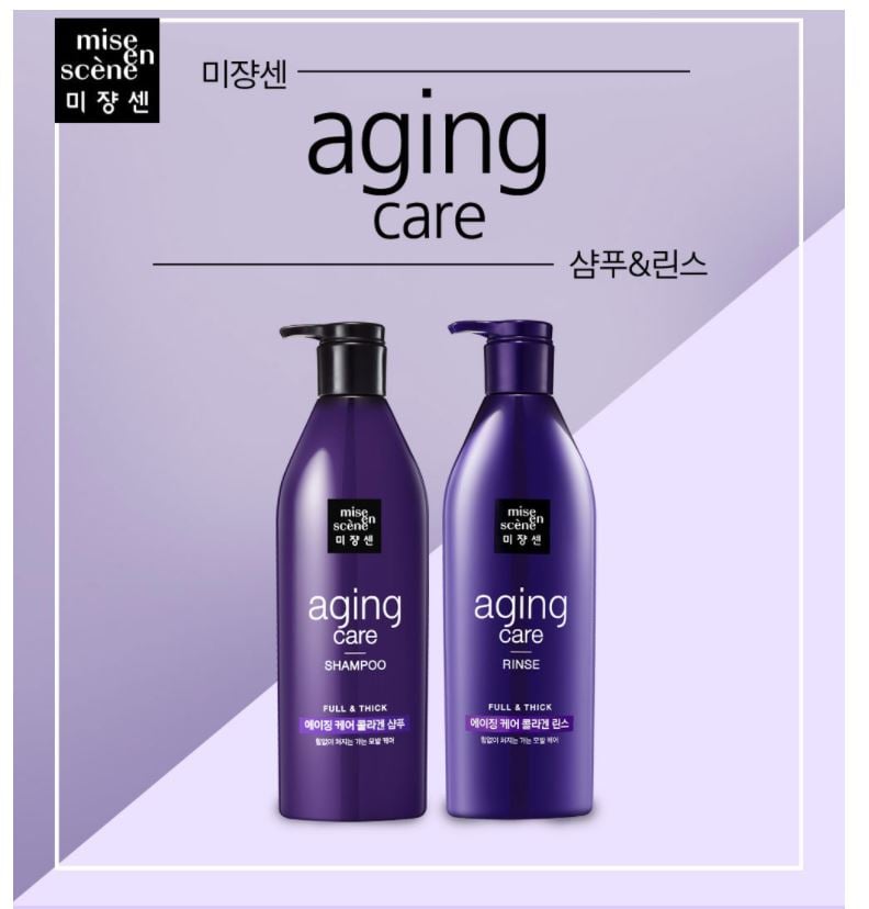 [mise en scene] Anti aging Shampoo, Collagen Elastic Volume Care 680ml