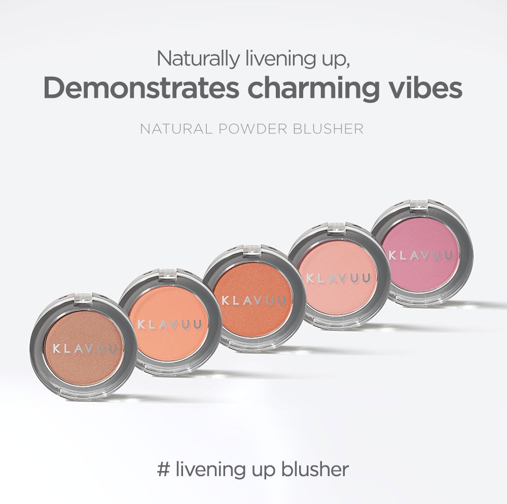 [KLAVUU] Urban Pearlsation Natural Powder Blusher (2 colors)