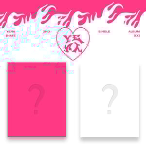 [K-POP] YENA 2nd Single Album - HATE XX (Random Ver.)