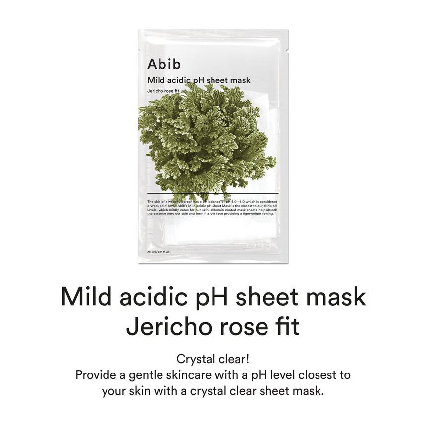 [Abib] Mild Acidic pH Sheet Mask Jericho Rose Fit (1ea)