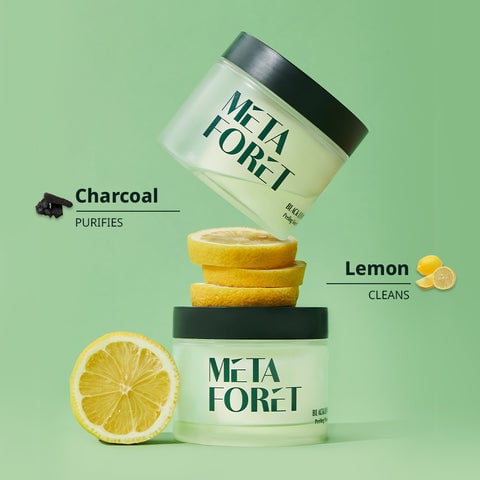 [META FORET] Black Lemon Peeling Toner Pad 60ea