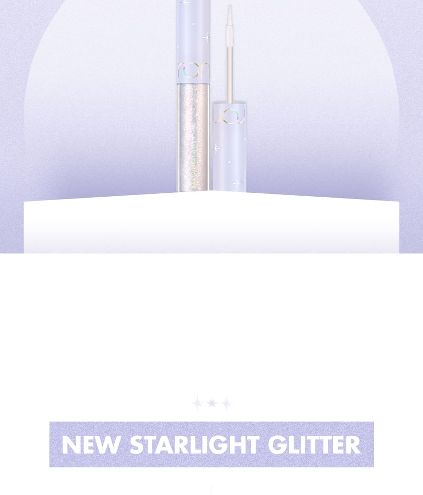 [rom&nd] The Universe Liquid Glitter (4 Colors)