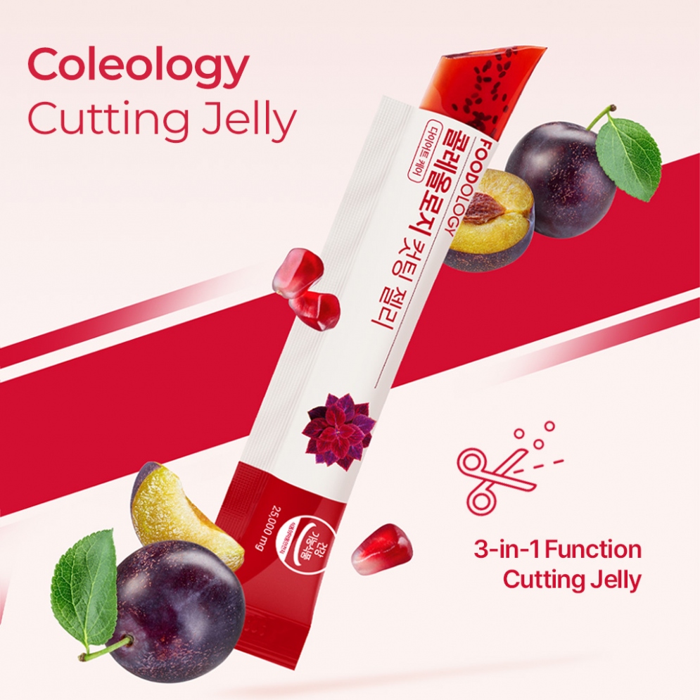 [Foodology] Coleology Cutting Jelly (10 pouch)