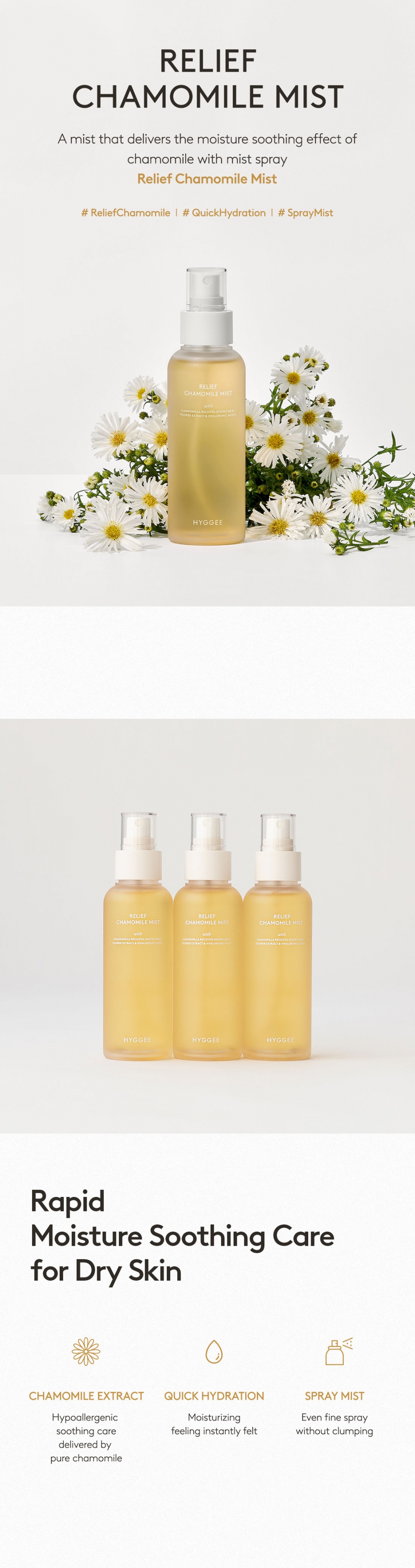 [HYGGEE] Relief Chamomile Mist 100ml