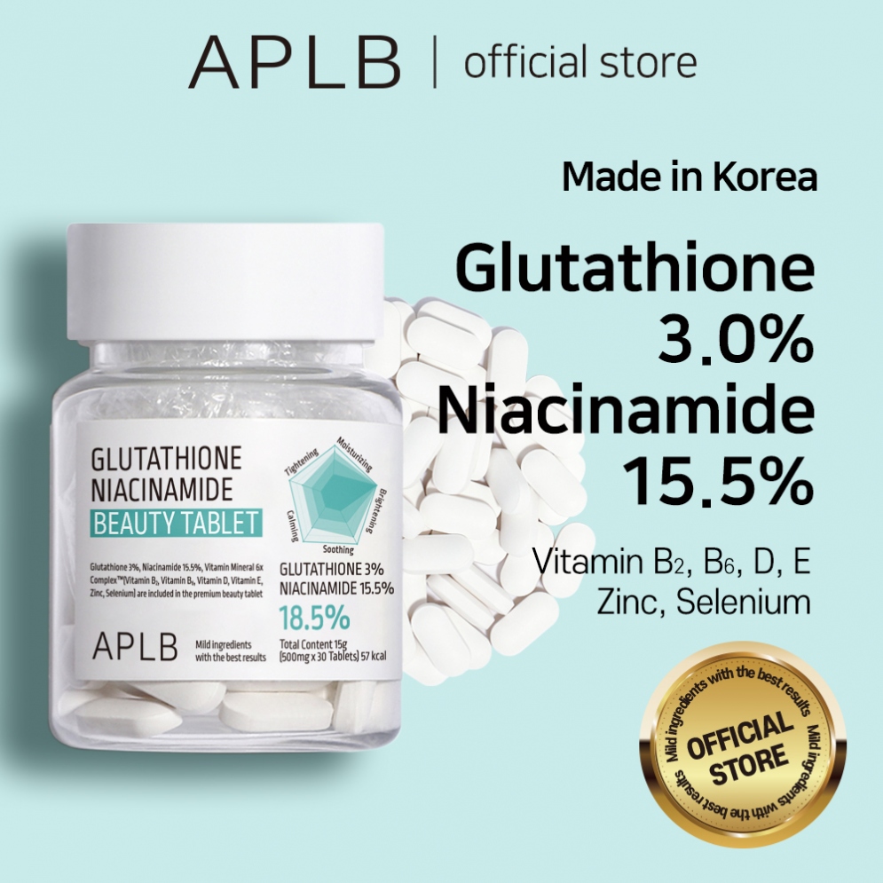 [APLB] Glutathione Niacinamide Beauty Tablet (30 tablets)