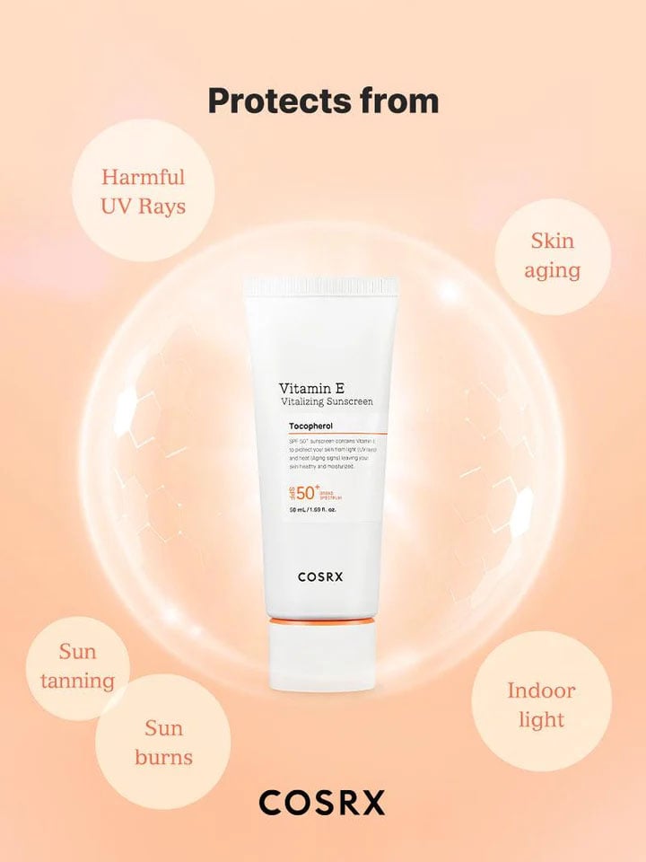 [COSRX] Vitamin E Vitalizing Sunscreen 50ml