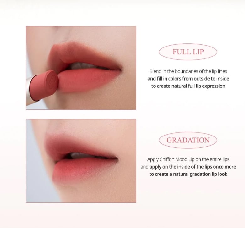 [CLIO] Chiffon Mood Lip (11 colors)