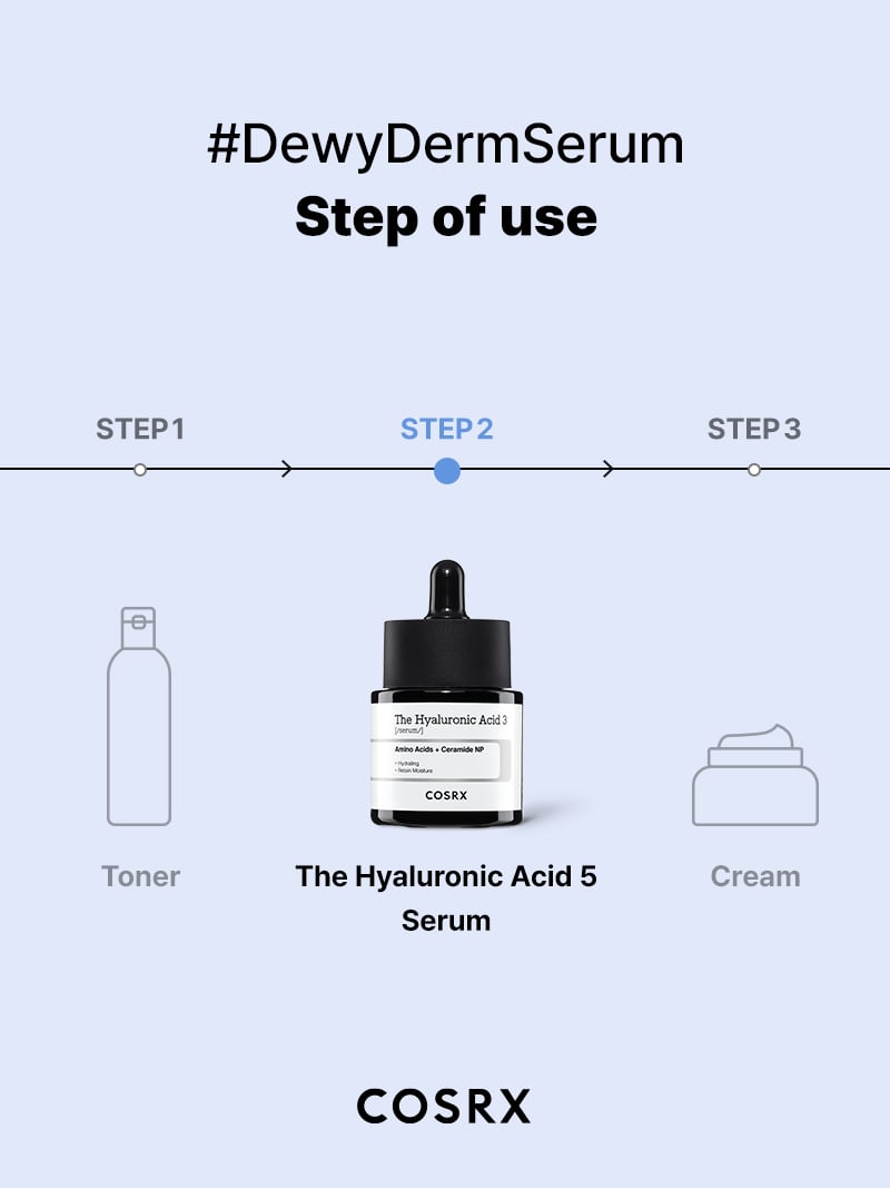 [COSRX] The Hyaluronic Acid 3 Serum 20ml