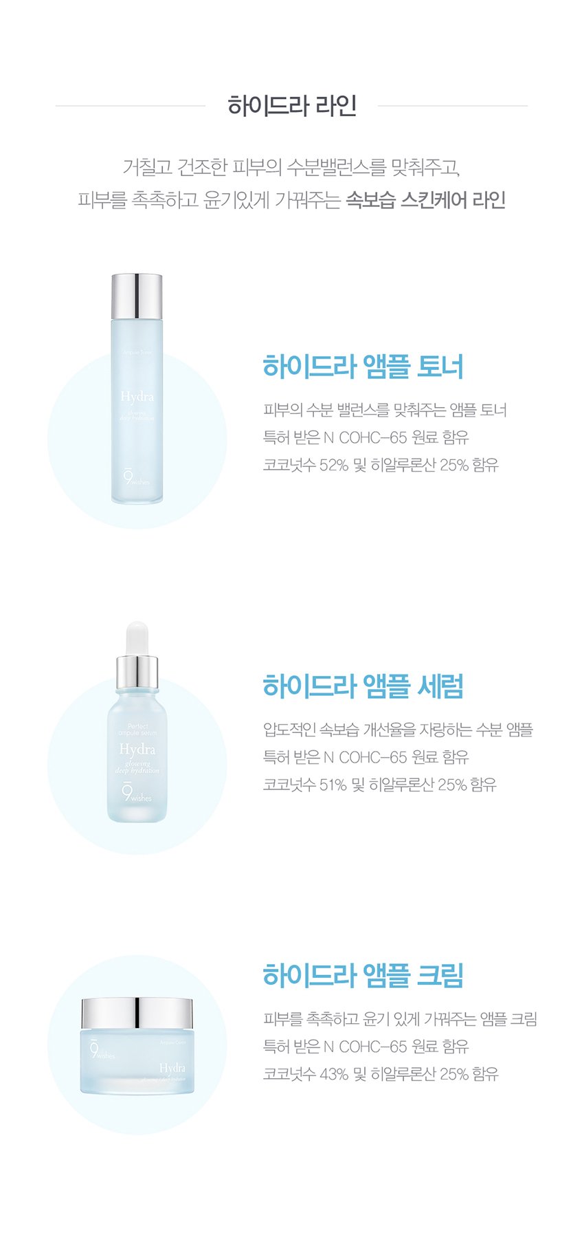 [9wishes] Hydra Ampule Toner 150ml