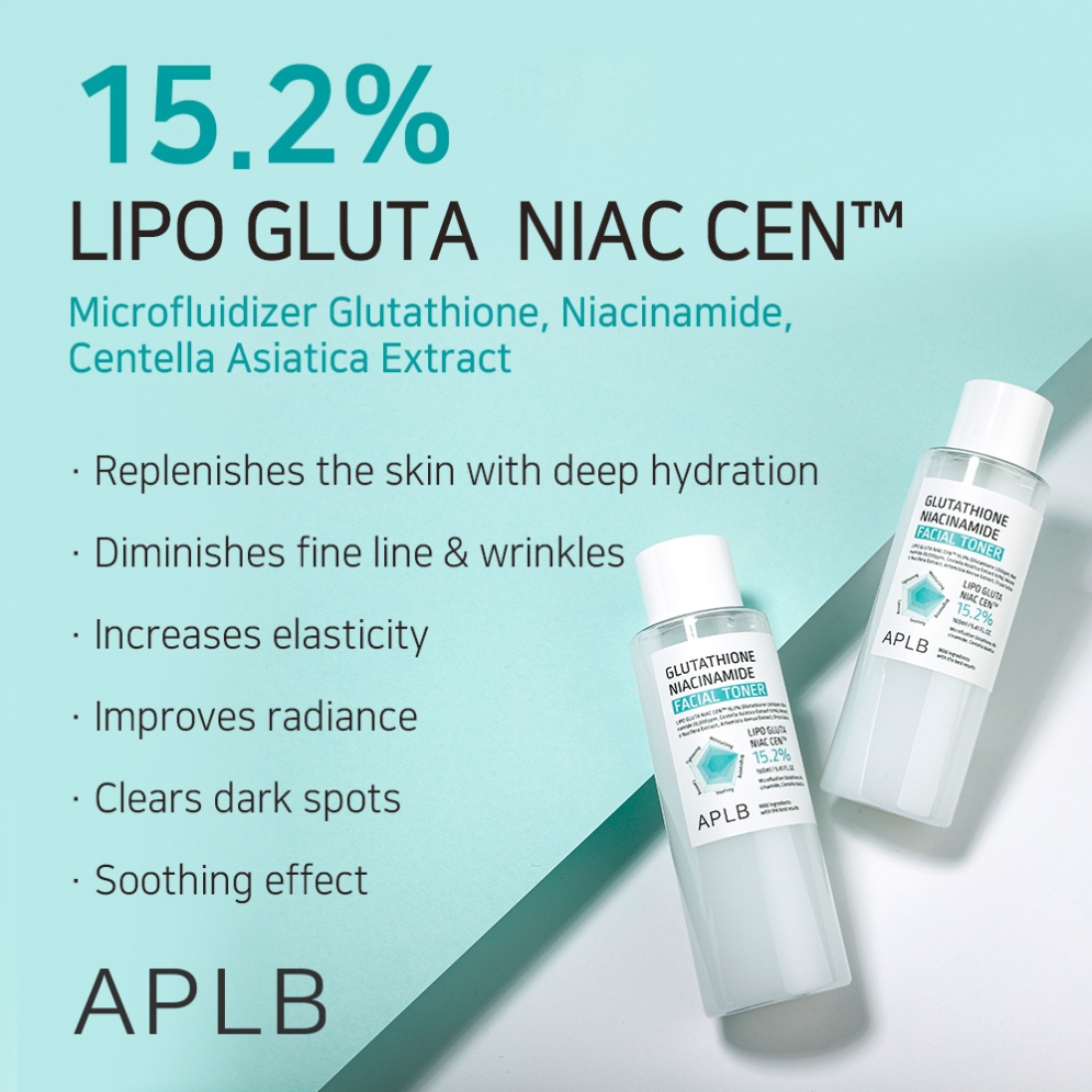 [APLB] Glutathione Niacinamide Facial Toner 160ml