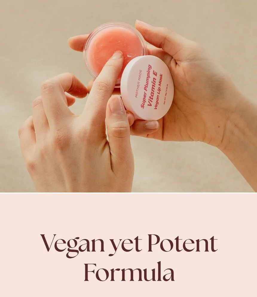 [MOTHER MADE] Super Plumping Vitamin E Vegan Lip Mask 13g