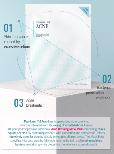 [Pyunkang Yul]   Acne Dressing Mask Pack 1ea