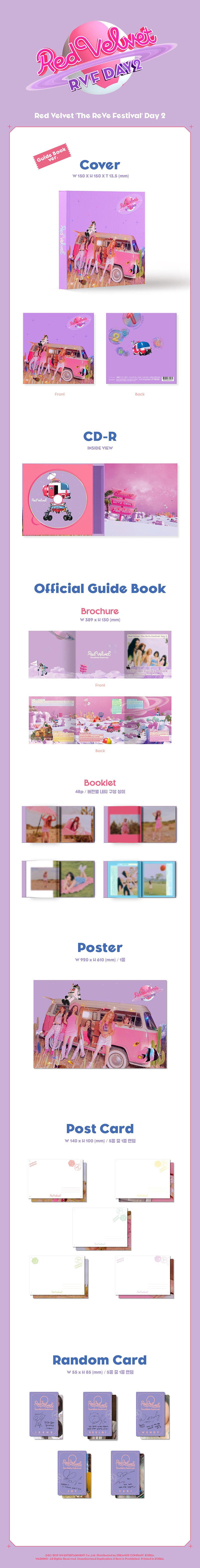 [K-POP] Red Velvet Mini Album - The ReVe Festival Day 2 (Guide Book Ver.)