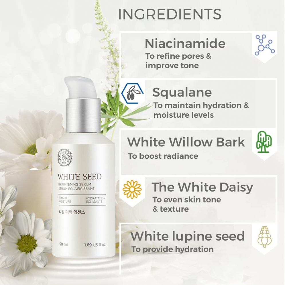 [THE FACE SHOP] Whiteseed Real Whitening Essence 50ml