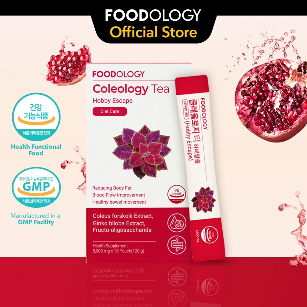 [Foodology] Coleology Tea 8,000mg x 15Pouch (120g)