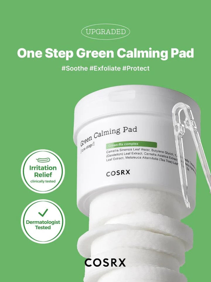 [COSRX] *renewal* One Step Green hero Calming Pad 70ea