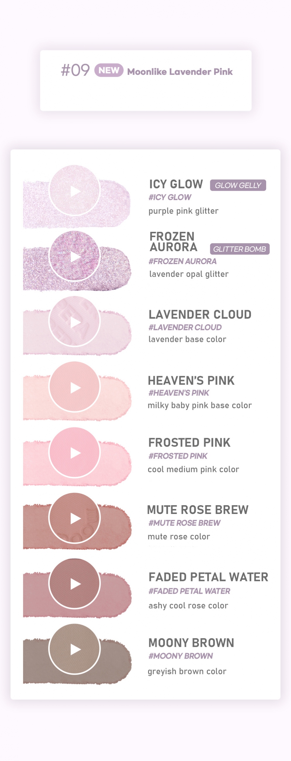 [Peripera] *NEW* All Take Mood Palette (6 Colors)