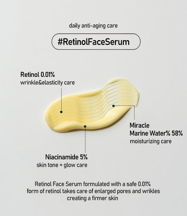 [heimish] Marine Care Retinol For Face Serum 50ml