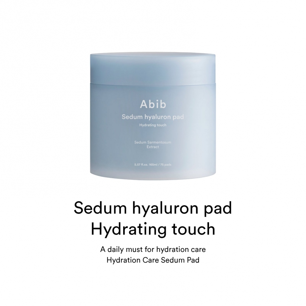 [Abib] Sedum Hyaluron Pad Hydrating Touch (75pads)