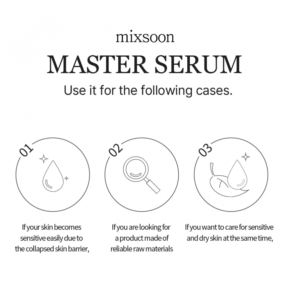 [MIXSOON] Master Serum 60ml