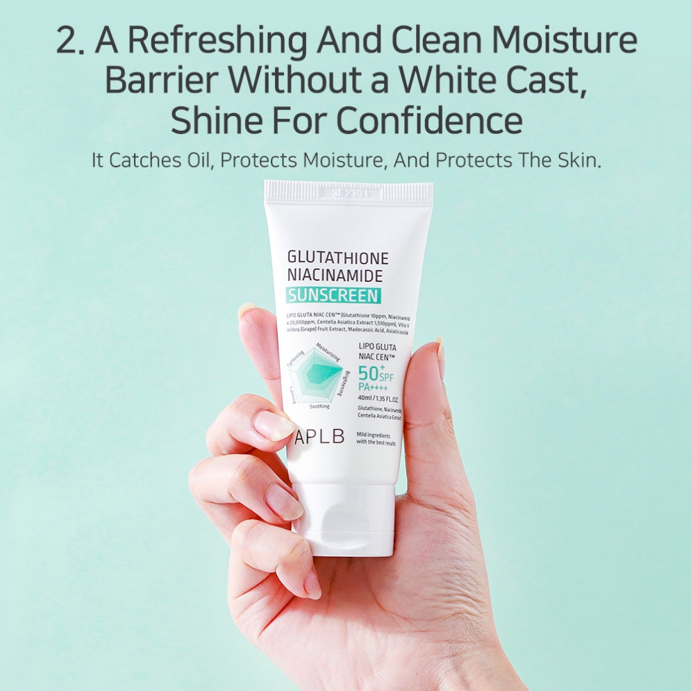 [APLB] Glutathione Niacinamide Sunscreen 40ml