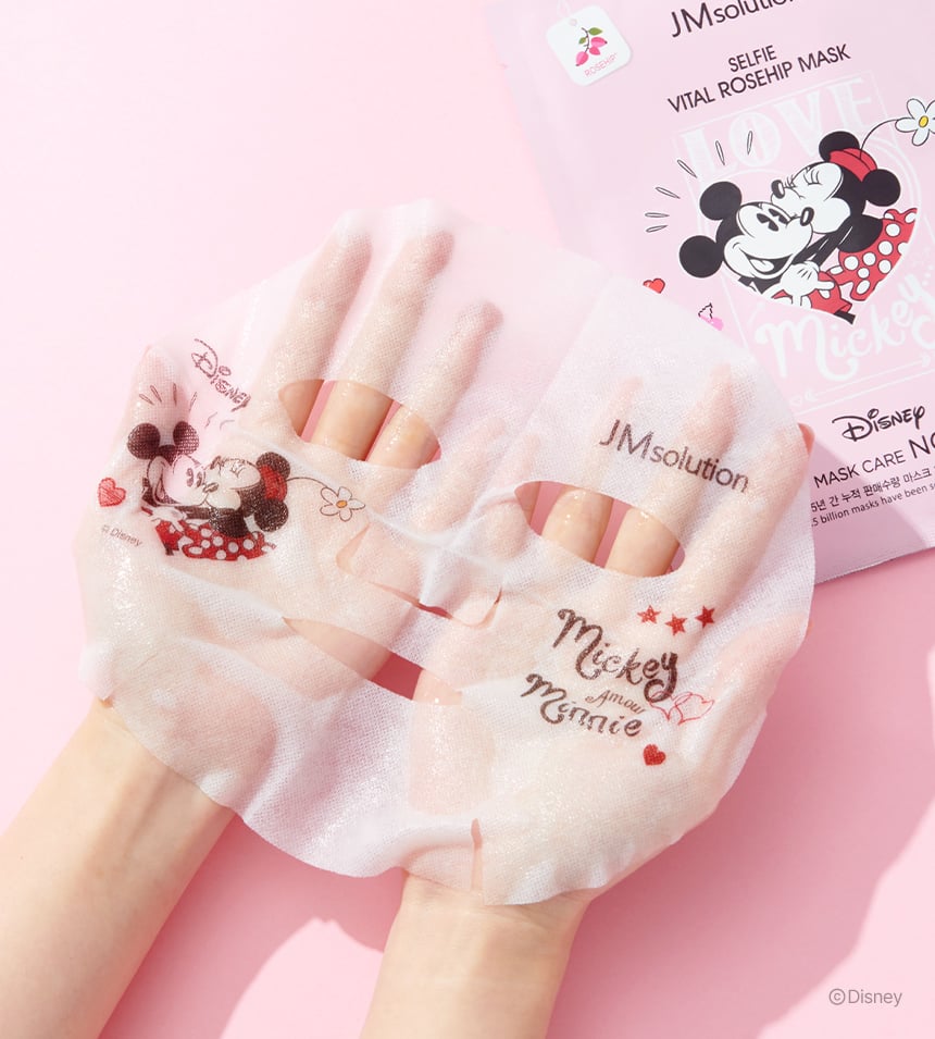 [JM Solution] Disney Selfie Vital Rosehip Mask (10pcs)