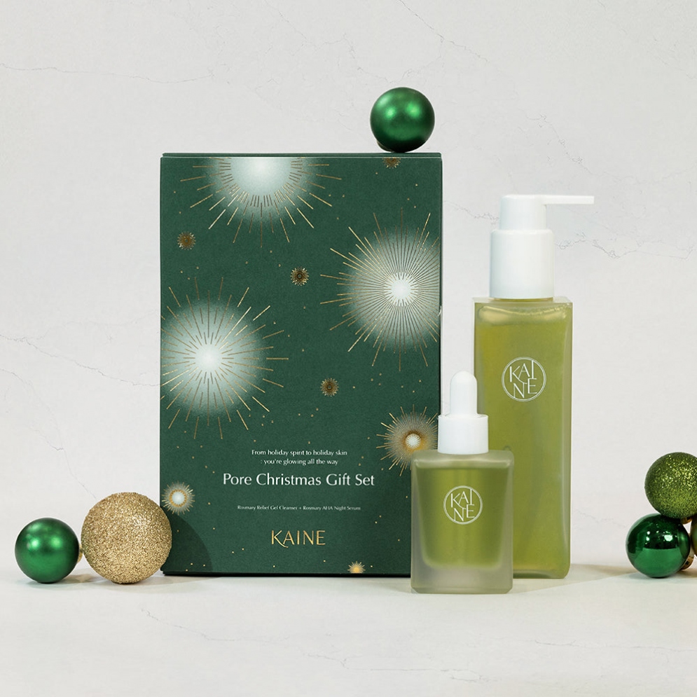 [KAINE] Rosemary Christmas Gift Set (Rosemary Gel Cleanser 150ml + Rosemary Serum 30ml)